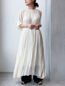 「インディゴデニム」｜nano・universe PRESSさん（レディース・156cm）の春コーディネート