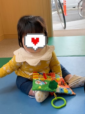 「Carter's（カーターズ）のアイテム」を使った、amaneyukiさん（キッズ・80cm）の冬コーディネート