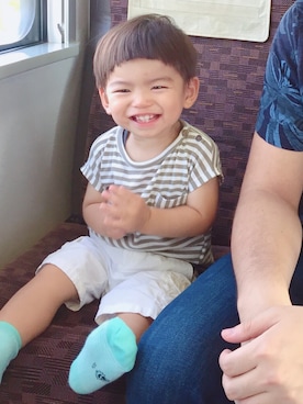 cyさん(キッズ・80cm)の秋コーディネート