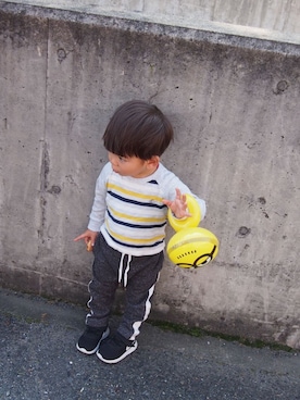 cyさん（キッズ・80cm）の秋コーディネート