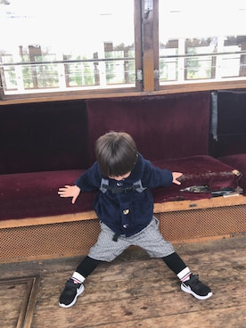 cyさん（キッズ・80cm）の春コーディネート