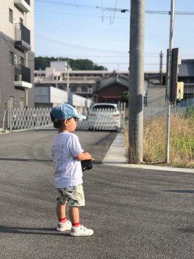 cyさん(キッズ・80cm)の夏コーディネート