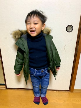 3kids.mommyさん(キッズ・90cm)の冬コーディネート