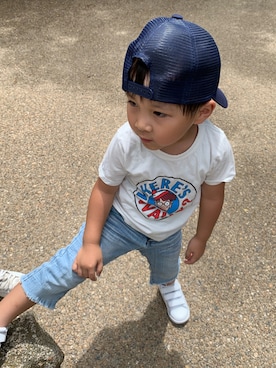 3kids.mommyさん（キッズ・90cm）の夏コーディネート