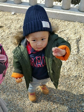 3kids.mommyさん(キッズ・90cm)の冬コーディネート