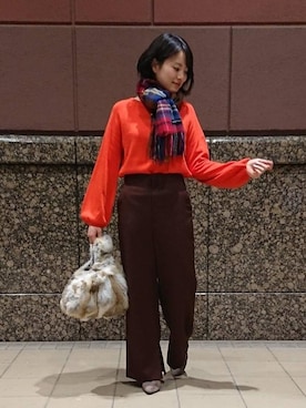 takemura80278さん（レディース・158cm）の秋コーディネート