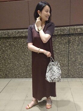 takemura80278さん（レディース・158cm）の夏コーディネート