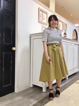 マジェスティックレゴン河原町OPA店スタッフさん（レディース・160cm）の夏コーディネート