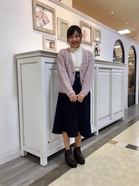 マジェスティックレゴン河原町OPA店スタッフさん（レディース・160cm）の秋コーディネート