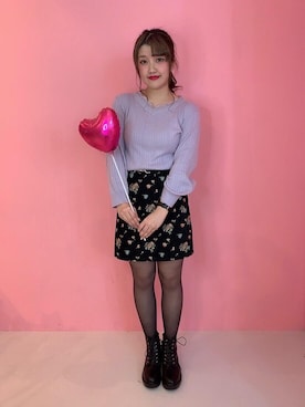 「ミニスカコーデ」｜マジェスティックレゴン河原町OPA店スタッフさん（レディース・159cm）の秋コーディネート