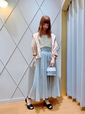マジェスティックレゴン河原町OPA店スタッフさん(レディース・159cm)の春コーディネート