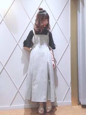 マジェスティックレゴン河原町OPA店スタッフさん（レディース・153cm）の夏コーディネート