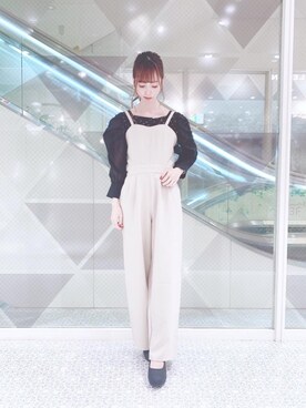 マジェスティックレゴン河原町OPA店スタッフさん（レディース・159cm）の秋コーディネート