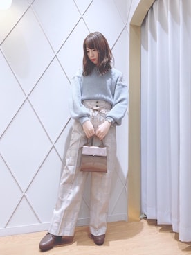 マジェスティックレゴン河原町OPA店スタッフさん（レディース・154cm）の秋コーディネート