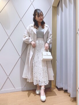 マジェスティックレゴン河原町OPA店スタッフさん（レディース・159cm）の冬コーディネート