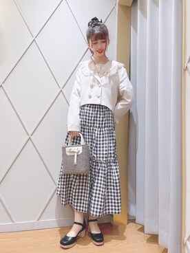マジェスティックレゴン河原町OPA店スタッフさん(レディース・153cm)の春コーディネート