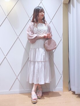 マジェスティックレゴン河原町OPA店スタッフさん(レディース・159cm)の春コーディネート