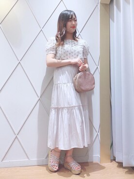 マジェスティックレゴン河原町OPA店スタッフさん(レディース・159cm)の春コーディネート