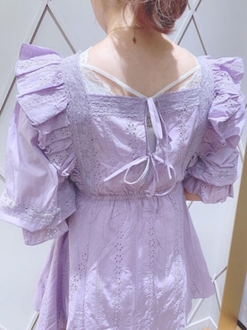 マジェスティックレゴン河原町OPA店スタッフさん（レディース・158cm）の春コーディネート