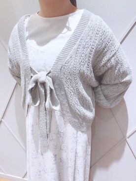 マジェスティックレゴン河原町OPA店スタッフさん（レディース・159cm）の春コーディネート
