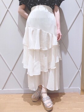 マジェスティックレゴン河原町OPA店スタッフさん(レディース・153cm)の春コーディネート