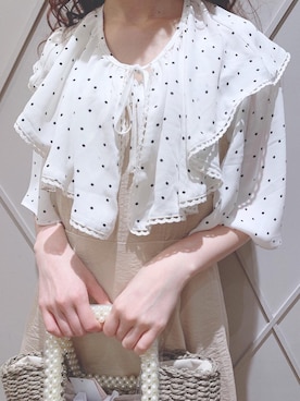 マジェスティックレゴン河原町OPA店スタッフさん(レディース・153cm)の春コーディネート