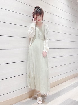 マジェスティックレゴン河原町OPA店スタッフさん(レディース・153cm)の春コーディネート