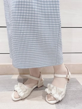 マジェスティックレゴン河原町OPA店スタッフさん（レディース・153cm）の春コーディネート