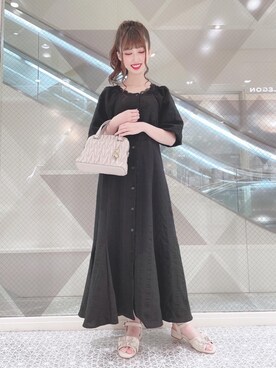 マジェスティックレゴン河原町OPA店スタッフさん（レディース・153cm）の春コーディネート