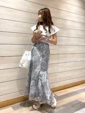 マジェスティックレゴン河原町OPA店スタッフさん(レディース・158cm)の春コーディネート
