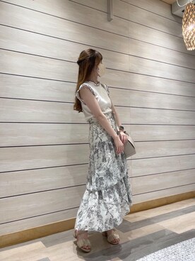 マジェスティックレゴン河原町OPA店スタッフさん（レディース・163cm）の夏コーディネート