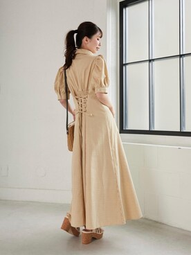 マジェスティックレゴン河原町OPA店スタッフさん（レディース・153cm）の夏コーディネート