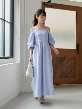 マジェスティックレゴン河原町OPA店スタッフさん(レディース・153cm)の夏コーディネート