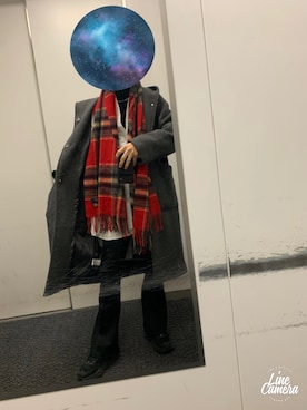 「reca（レカ）のアイテム（パンツ）」を使った、Makossanさん（メンズ・174cm）の冬コーディネート