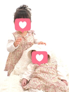 「sense of wonder（センスオブワンダー）のアイテム（帽子）」を使った、yr3011さん（キッズ・90cm）の春コーディネート