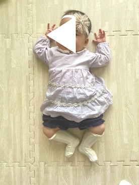 「10mois（ディモワ）のアイテム」を使った、yr3011さん（キッズ・60cm）の春コーディネート