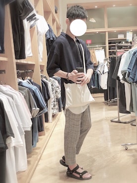 shinさん（メンズ・167cm）の夏コーディネート