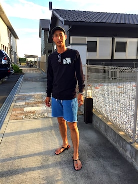 「CARRERA（カレラ）のアイテム」を使った、takumiさん（メンズ・180cm）の秋コーディネート