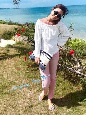 「ノーティードッグ」｜「アイテム（アクセサリー）」を使った、ｏｚｉｚｏｏさん（レディース・167cm）の秋コーディネート