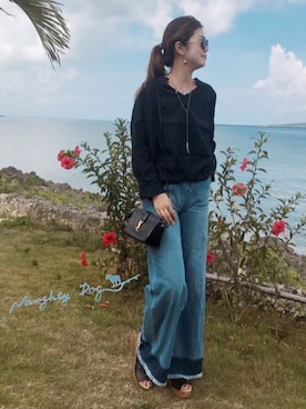 「SAINT LAURENT PARIS（サンローランパリ）のアイテム」を使った、ｏｚｉｚｏｏさん（レディース・167cm）の秋コーディネート