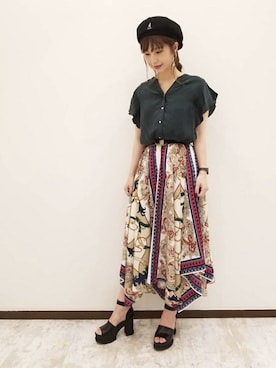 せいらまんさん(レディース・162cm)の夏コーディネート