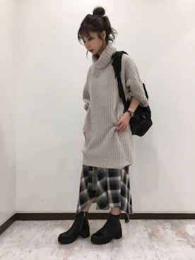 せいらまんさん（レディース・162cm）の秋コーディネート