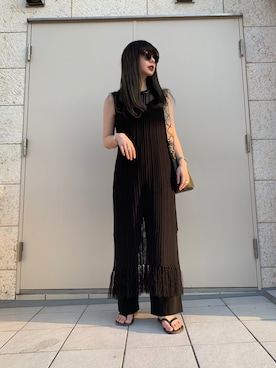 「JEANASIS（ジーナシス）のアイテム（リング）」を使った、せいらまんさん（レディース・165cm）の春コーディネート