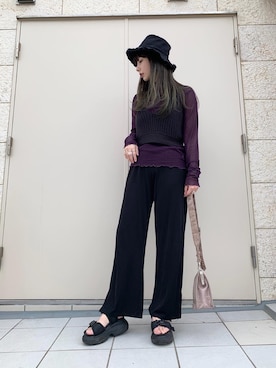 「ビスチェコーデ」｜せいらまんさん（レディース・165cm）の春コーディネート