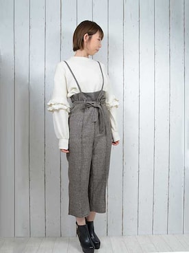 なつき🐻さん（レディース・163cm）の冬コーディネート