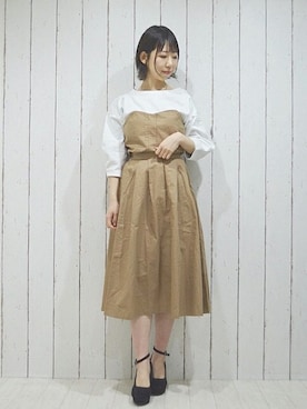 なつき🐻さん（レディース・163cm）の冬コーディネート