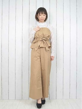 なつき🐻さん（レディース・163cm）の冬コーディネート