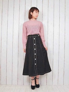 「アイテム（パンプス）」を使った、なつき🐻さん（レディース・163cm・20代）の春コーディネート