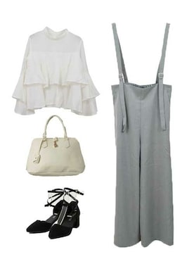 なつき🐻さん（レディース・163cm）の春コーディネート