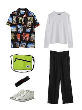 なつき🐻さん（メンズ・163cm）の春コーディネート